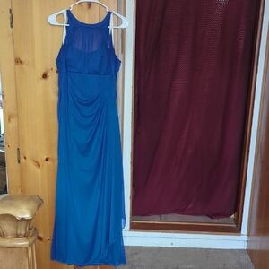Elegant Blue Evening Dress